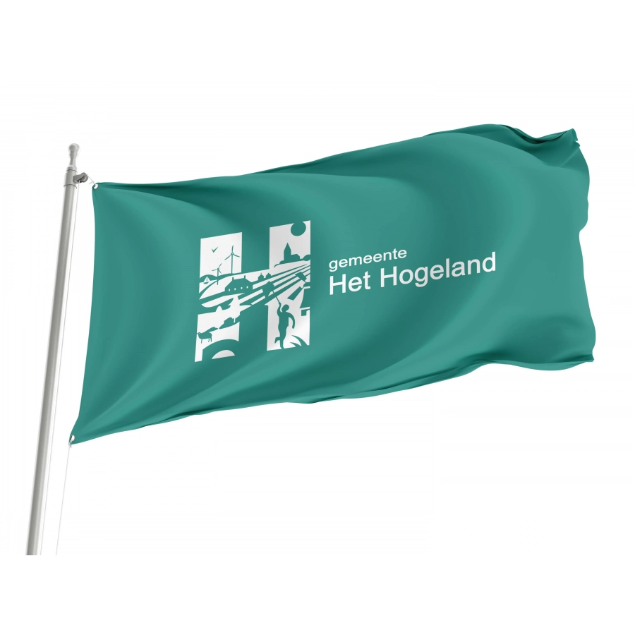 Het Hogeland Flag for Indoor & Outdoor Use, NLD197