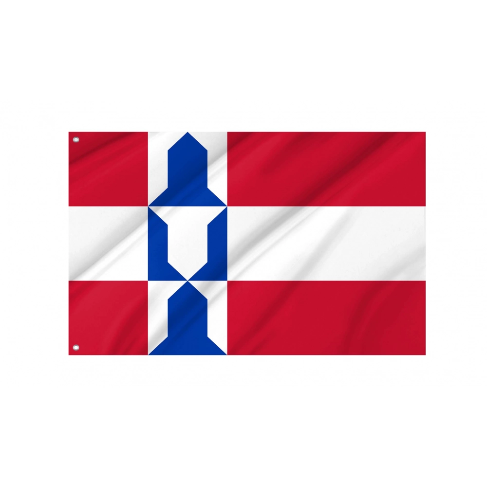 Houten Flag for Indoor & Outdoor Use