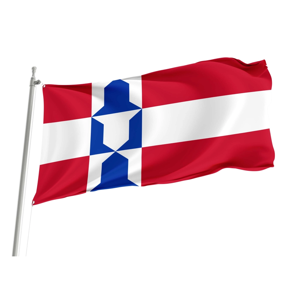 Houten Flag for Indoor & Outdoor Use