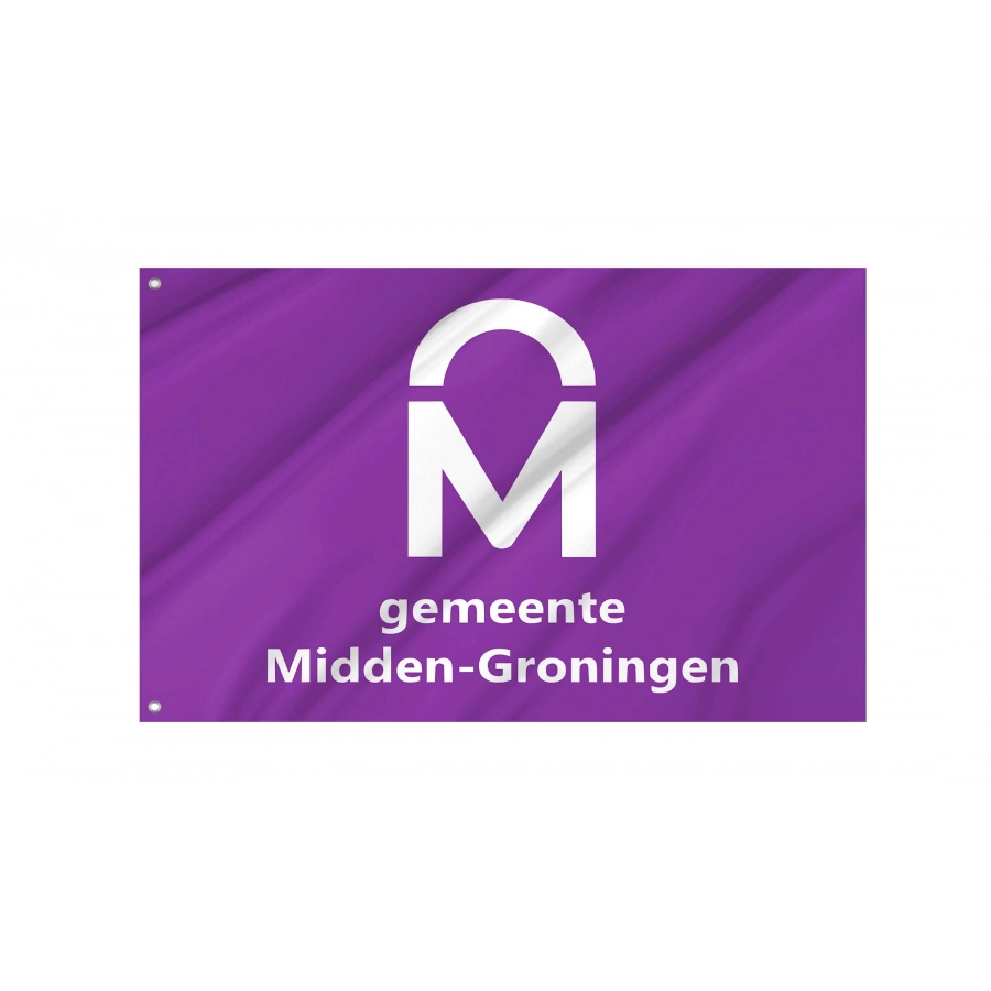 Midden-Groningen Flag for Indoor & Outdoor Use, NLD198