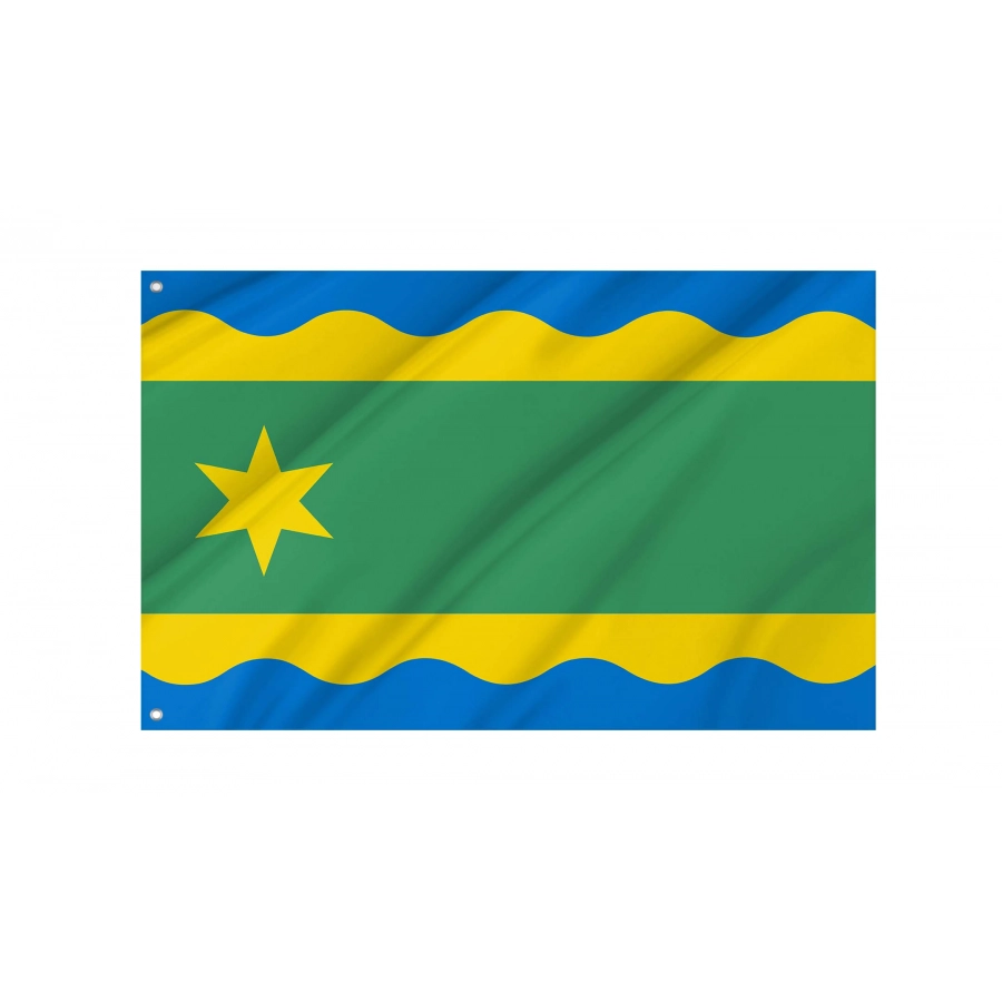 Noardeast-Fryslân Flag for Indoor & Outdoor Use, NLD136