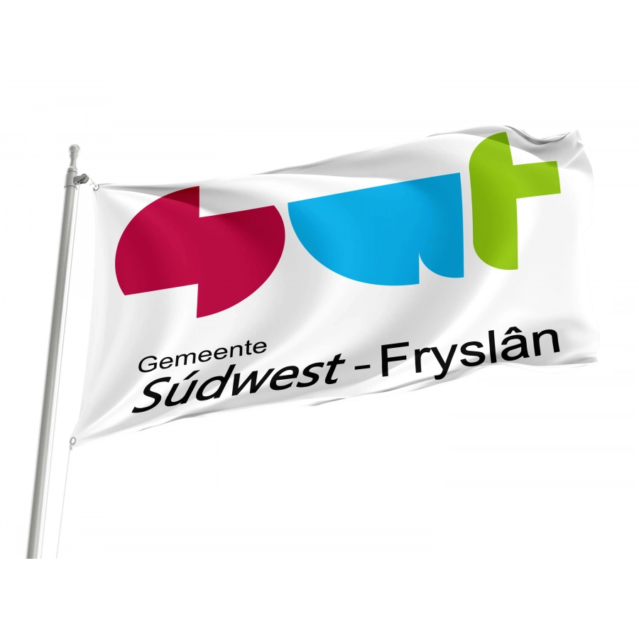 Súdwest-Fryslân Flag for Indoor & Outdoor Use, NLD140
