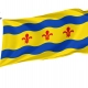 Voerendaal Flag for Indoor & Outdoor Use - Imagine 1
