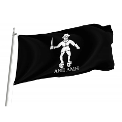 Pirate Bartholomew Roberts Flag for Indoor & Outdoor Use