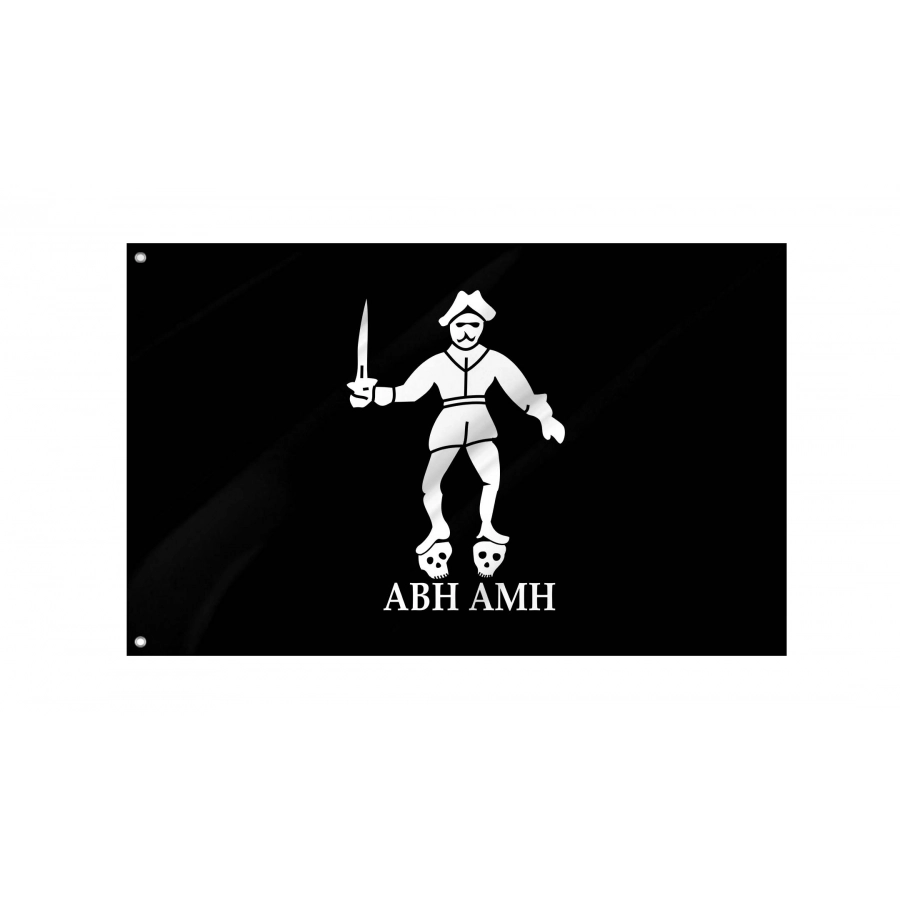 Pirate Bartholomew Roberts Flag, PIRATE04