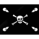 Captain Jean Adrian Pirate Flag for Indoor & Outdoor Use - Imagine 2
