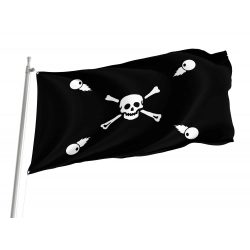 Captain Jean Adrian Pirate Flag for Indoor & Outdoor Use