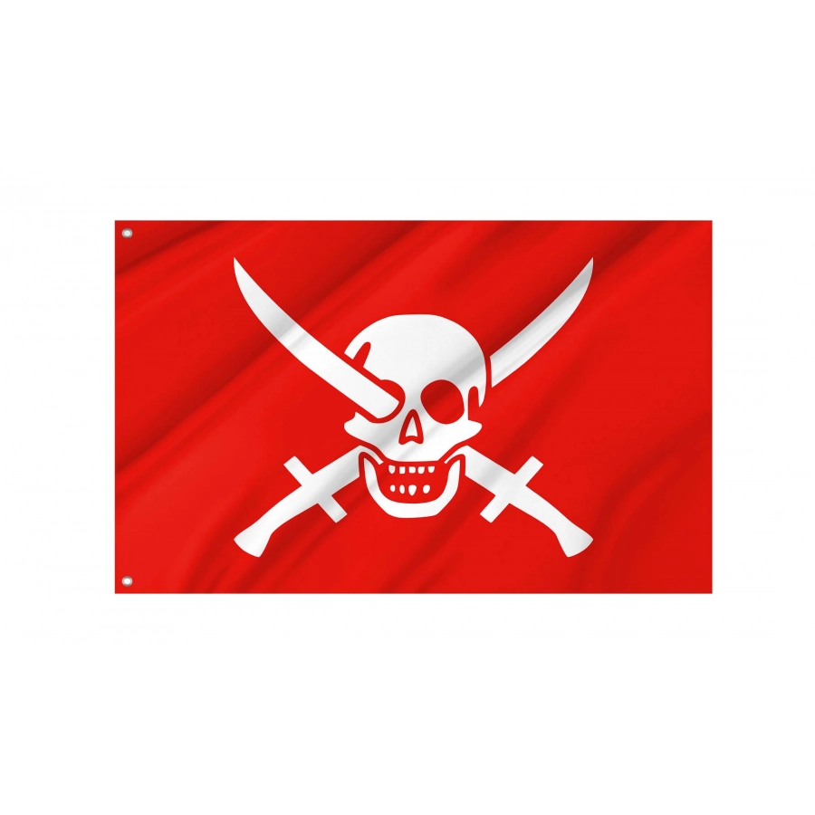 Ching Shih Jolly Roger Flag for Indoor & Outdoor Use, PIRATE33