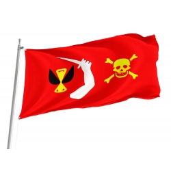 Christopher Moody Pirate Flag for Indoor & Outdoor Use