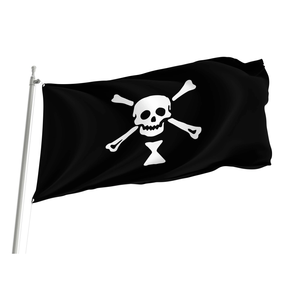 Emanuel Wynne Pirate Flag for Indoor & Outdoor Use