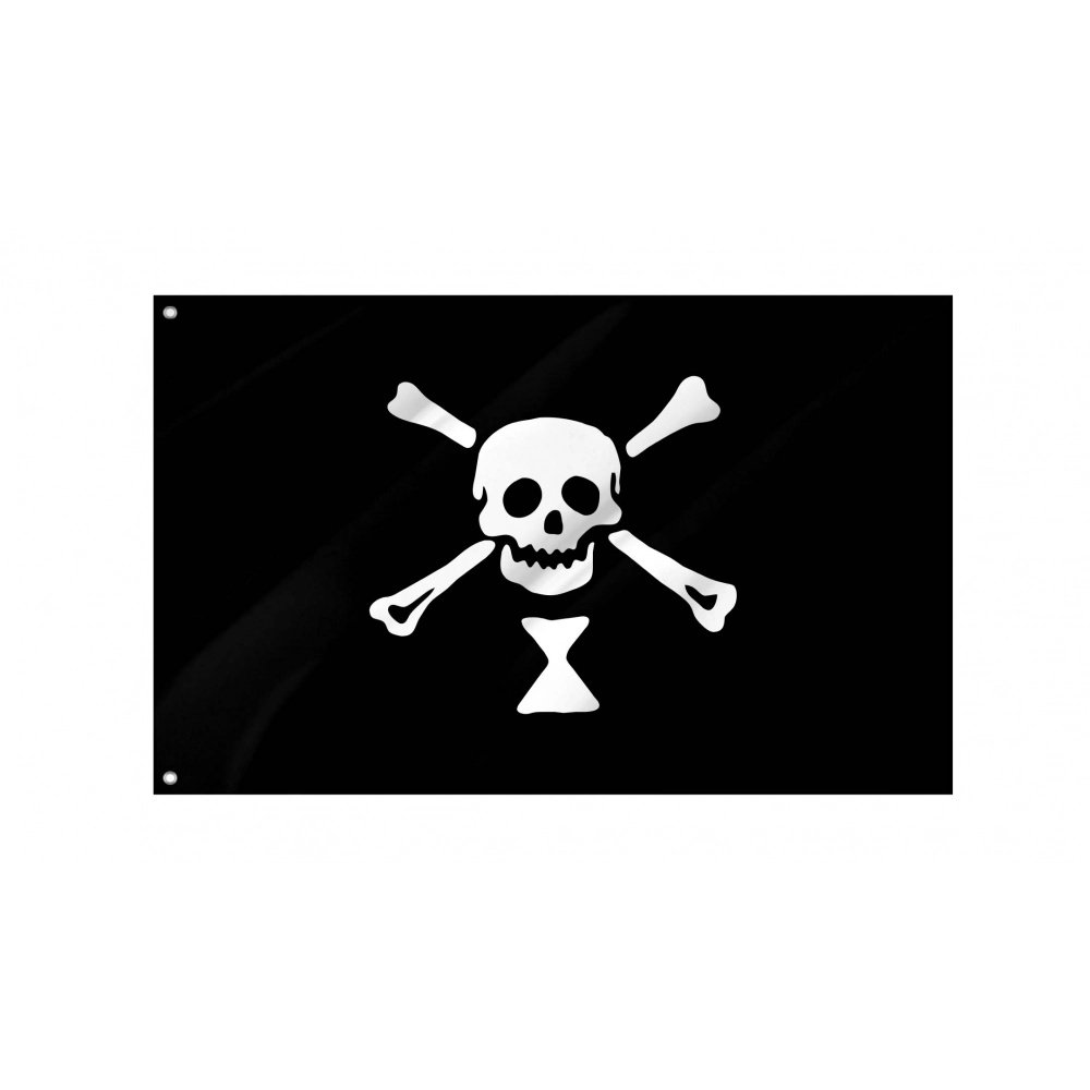 Emanuel Wynne Pirate Flag for Indoor & Outdoor Use