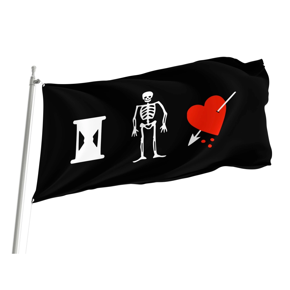 John Phillips Pirate Flag for Indoor & Outdoor Use