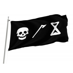 Pirate 1783 Flag for Indoor & Outdoor Use