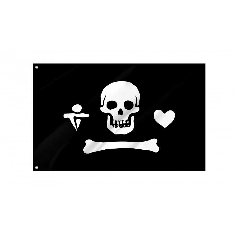 Pirate Flag of Stede Bonnet, PIRATE24