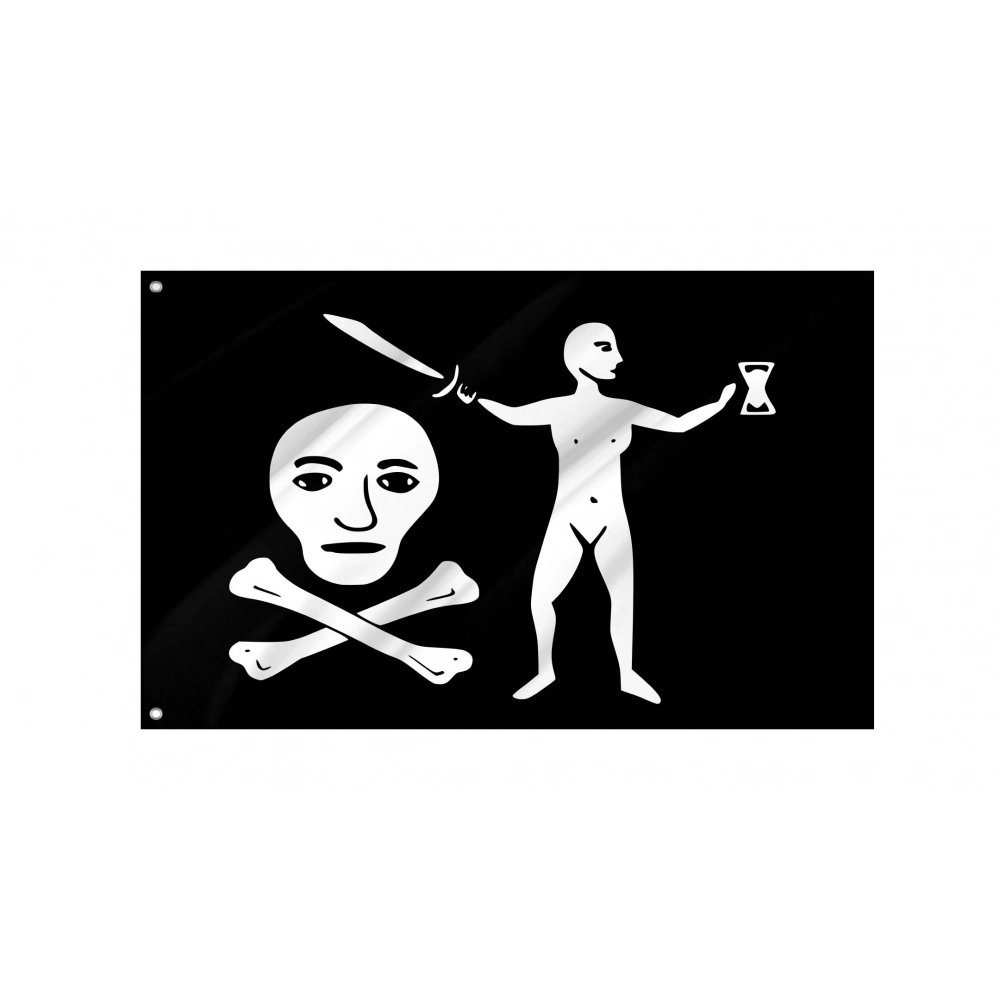 Walter Kennedy Pirate Flag for Indoor & Outdoor Use