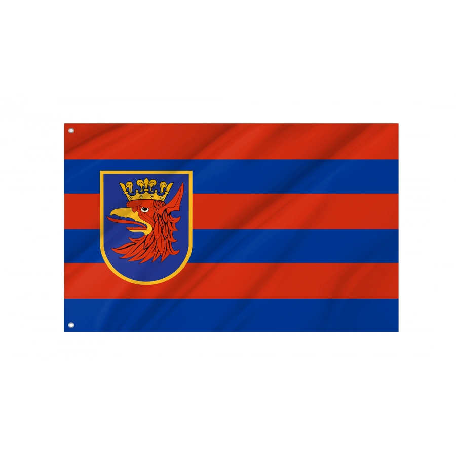 Flag Of Szczecin, Patriotic Flags, Unique Design Print, Flags For Indoor & Outdoor Use - High Quality Poland for Indoor and Outdoor Use