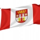 Bedzin Flag for Indoor & Outdoor Use - Imagine 1