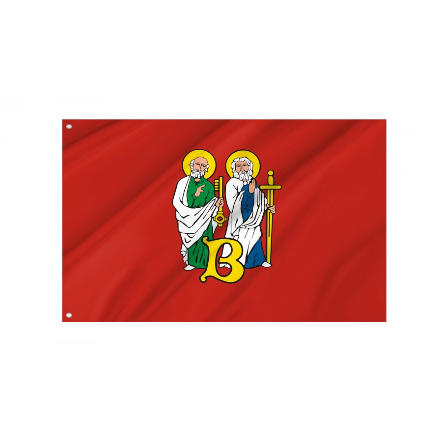 Flag Of Biecz, Patriotic Flags, Unique Design Print, Flags For Indoor & Outdoor Use - High Quality Poland for Indoor and Outdoor Use