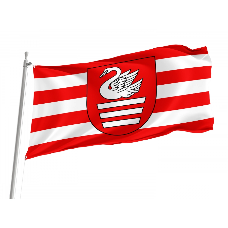 Flag Of Bilgoraj, Patriotic Flags, Unique Design Print, Flags For Indoor & Outdoor Use - High Quality Poland for Indoor and Outdoor Use