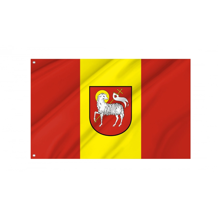 Flag Of Bobolice, Patriotic Flags, Unique Design Print, Flags For Indoor & Outdoor Use - High Quality Poland for Indoor and Outdoor Use