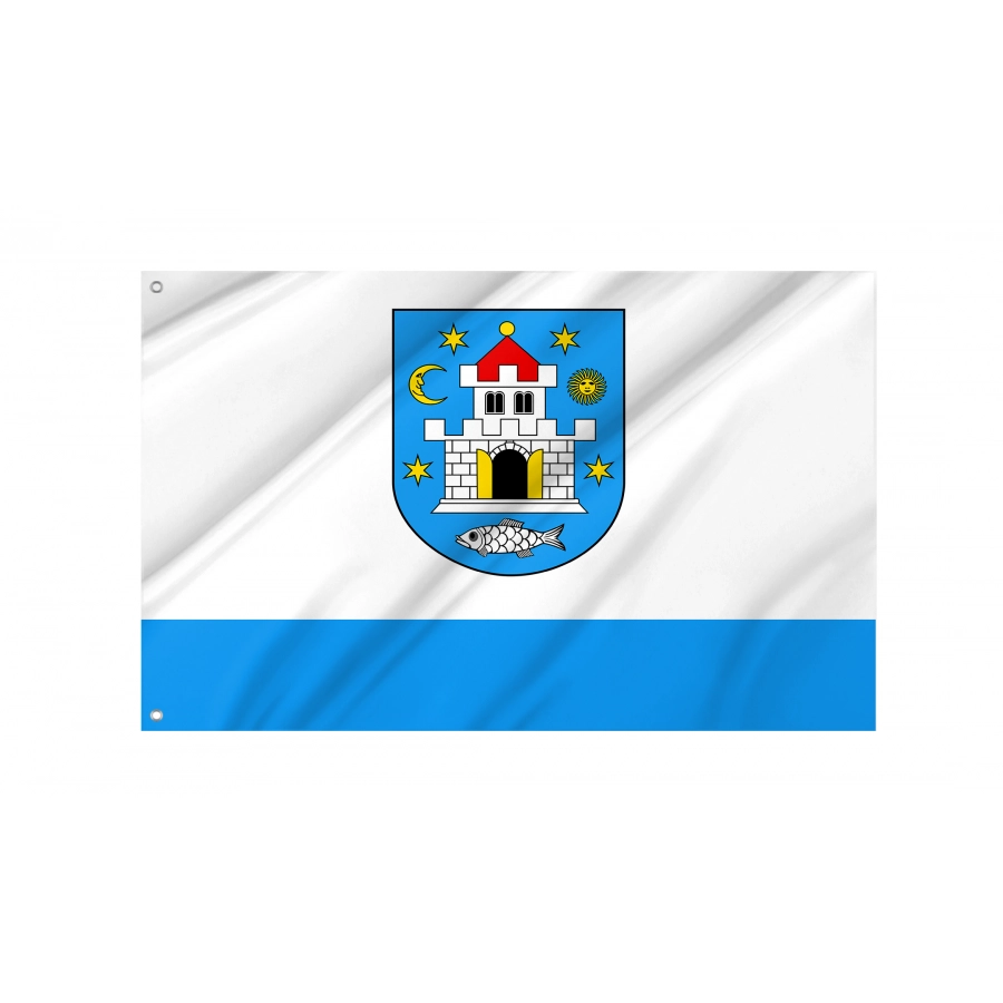 Flag Of Bolkow, Patriotic Flags, Unique Design Print, Flags For Indoor & Outdoor Use - High Quality Poland for Indoor and Outdoor Use