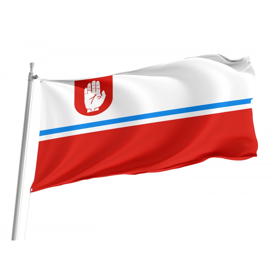 Flag Of Brodnica, Patriotic Flags, Unique Design Print, Flags For Indoor & Outdoor Use - High Quality Poland for Indoor and Outdoor Use
