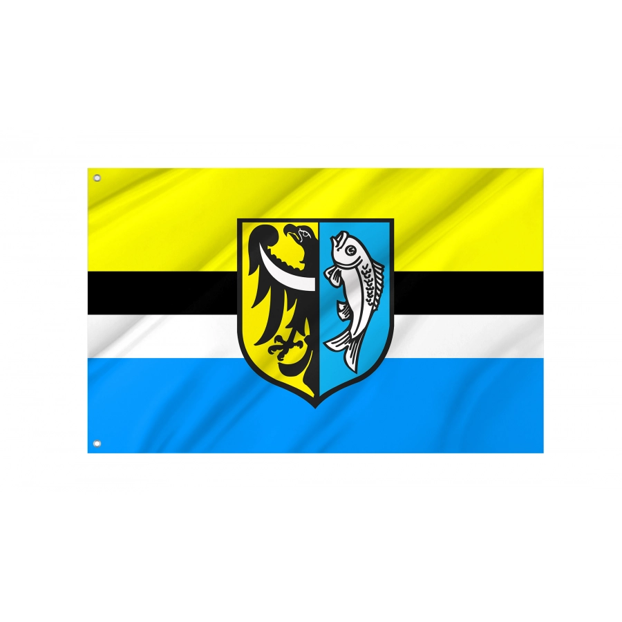 Flag Of Bytom Odrzanski, Patriotic Flags, Unique Design Print, Flags For Indoor & Outdoor Use - High Quality Poland for Indoor and Outdoor Use