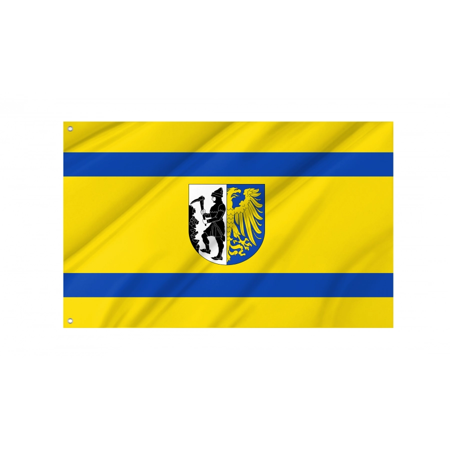 Flag Of Bytom, Patriotic Flags, Unique Design Print, Flags For Indoor & Outdoor Use - High Quality Poland for Indoor and Outdoor Use