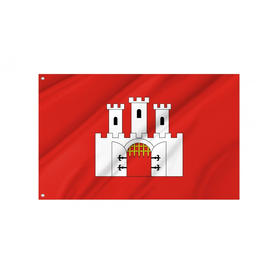 Flag Of Checiny, Patriotic Flags, Unique Design Print, Flags For Indoor & Outdoor Use - High Quality Poland for Indoor and Outdoor Use