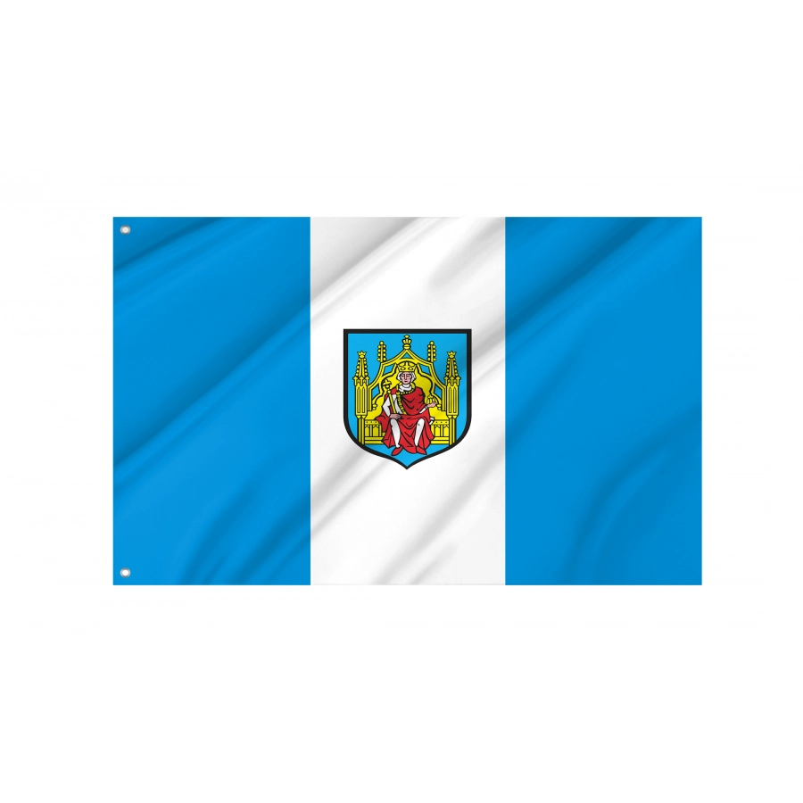 Flag Of Grodzisk Wielkopolski, Patriotic Flags, Unique Design Print, Flags For Indoor & Outdoor Use - High Quality Poland for Indoor and Outdoor Use