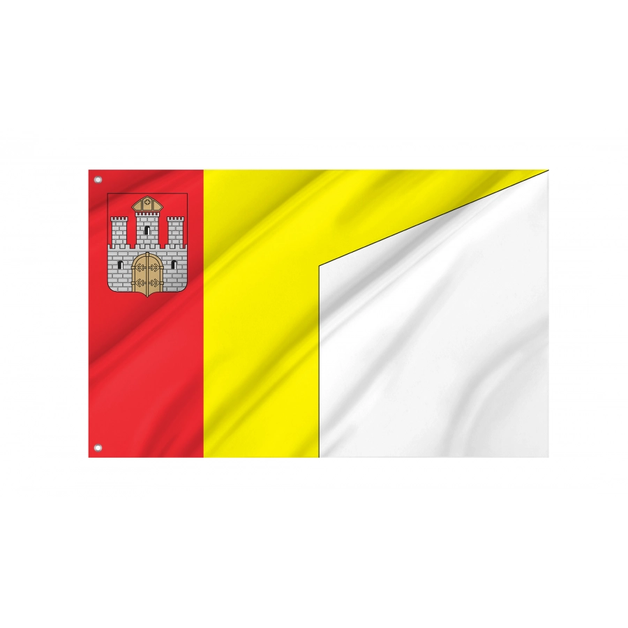 Flag Of Wloclawek, Patriotic Flags, Unique Design Print, Flags For Indoor & Outdoor Use - High Quality Poland for Indoor and Outdoor Use