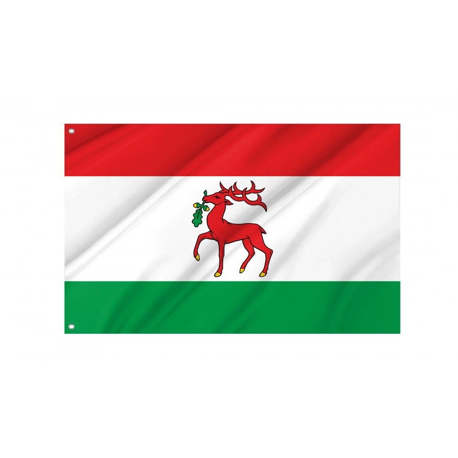 Flag Of Dobre Miasto, Patriotic Flags, Unique Design Print, Flags For Indoor & Outdoor Use - High Quality Poland for Indoor and Outdoor Use