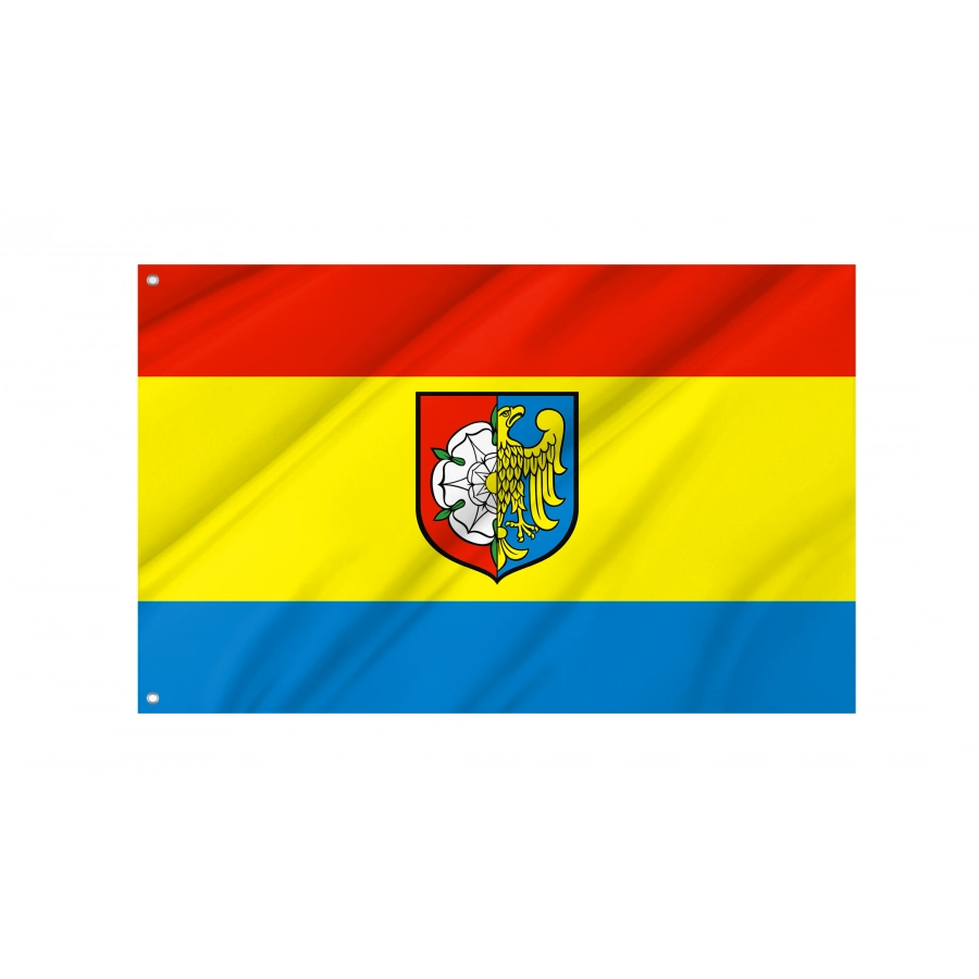 Flag Of Dobrodzien, Patriotic Flags, Unique Design Print, Flags For Indoor & Outdoor Use - High Quality Poland for Indoor and Outdoor Use