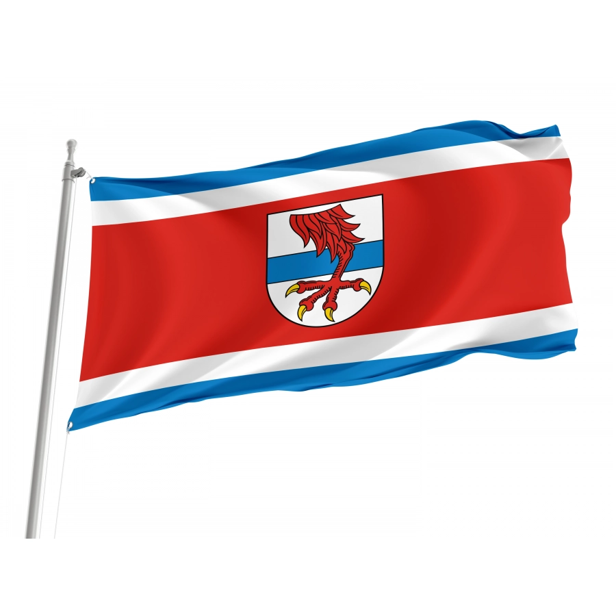 Flag Of Dobrzany, Patriotic Flags, Unique Design Print, Flags For Indoor & Outdoor Use - High Quality Poland for Indoor and Outdoor Use
