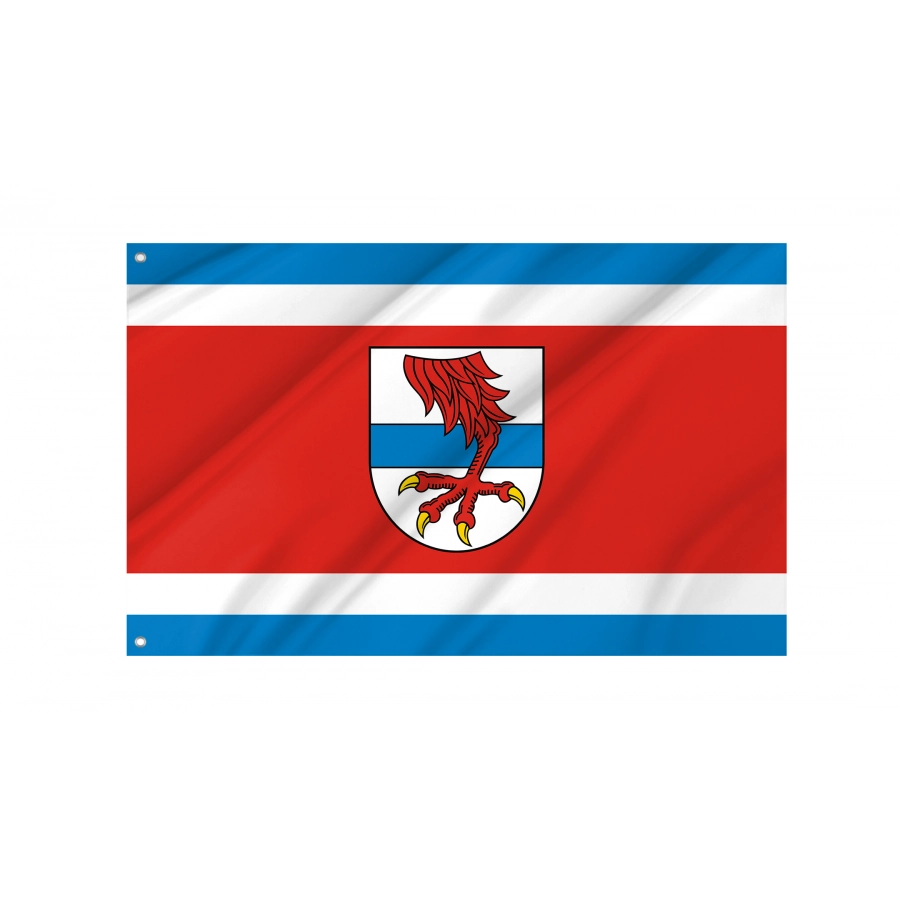 Flag Of Dobrzany, Patriotic Flags, Unique Design Print, Flags For Indoor & Outdoor Use - High Quality Poland for Indoor and Outdoor Use