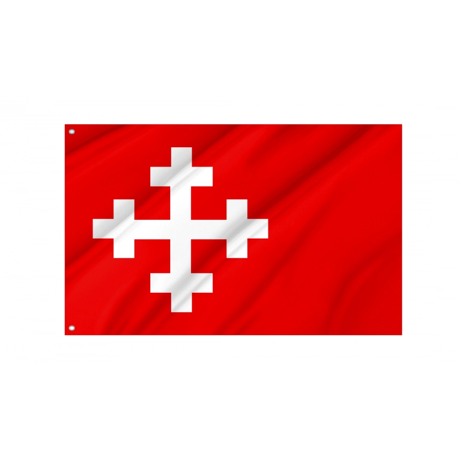 Flag Of Dobrzyca, Patriotic Flags, Unique Design Print, Flags For Indoor & Outdoor Use - High Quality Poland for Indoor and Outdoor Use