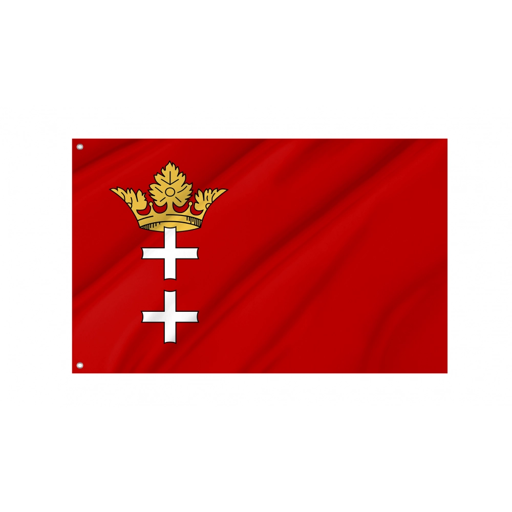 Free City of Danzig Flag for Indoor & Outdoor Use
