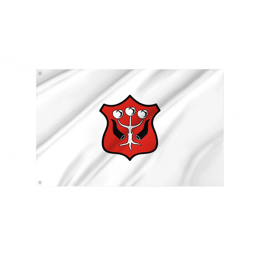 Flag Of Garwolin, Patriotic Flags, Unique Design Print, Flags For Indoor & Outdoor Use - High Quality Poland for Indoor and Outdoor Use