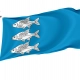 Gizycko Flag for Indoor & Outdoor Use - Imagine 1