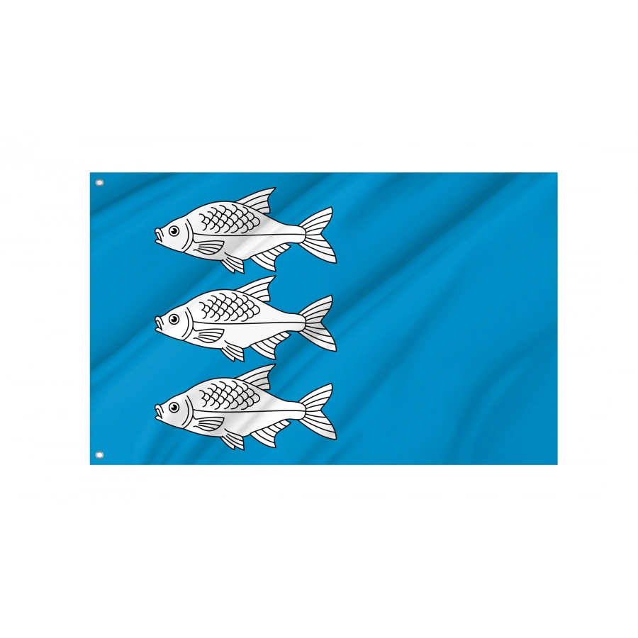 Flag Of Gizycko, Patriotic Flags, Unique Design Print, Flags For Indoor & Outdoor Use - High Quality Poland for Indoor and Outdoor Use