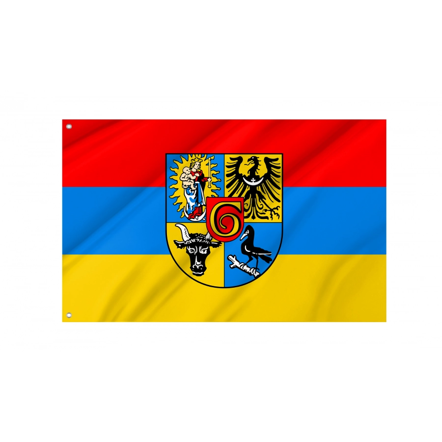 Flag Of Glogau, Patriotic Flags, Unique Design Print, Flags For Indoor & Outdoor Use - High Quality Poland for Indoor and Outdoor Use