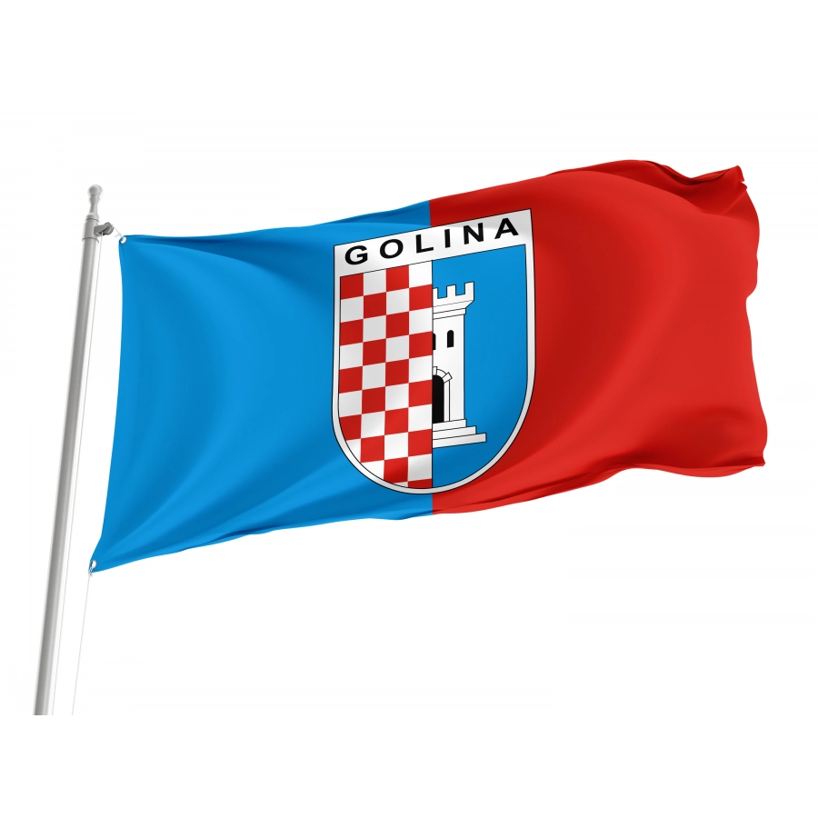 Flag Of Goliny, Patriotic Flags, Unique Design Print, Flags For Indoor & Outdoor Use - High Quality Poland for Indoor and Outdoor Use