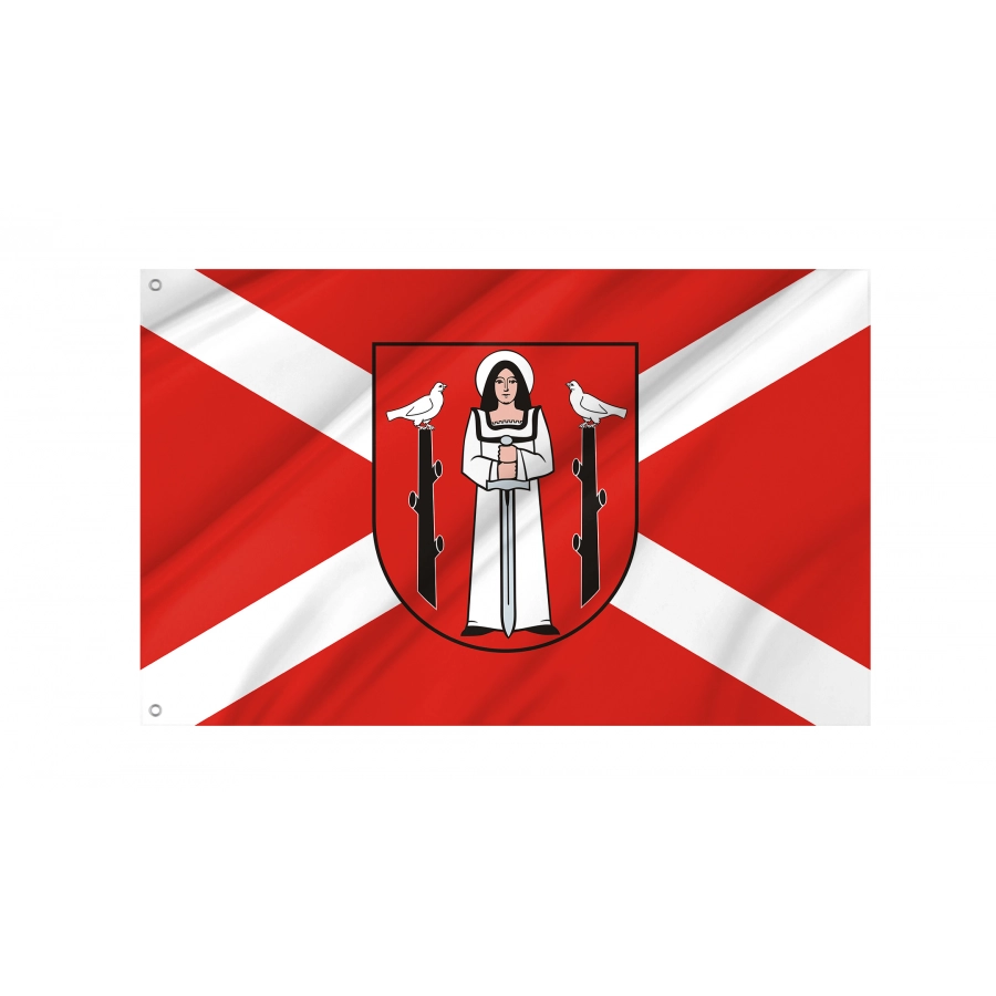 Flag Of Golub-Dobrzyn, Patriotic Flags, Unique Design Print, Flags For Indoor & Outdoor Use - High Quality Poland for Indoor and Outdoor Use