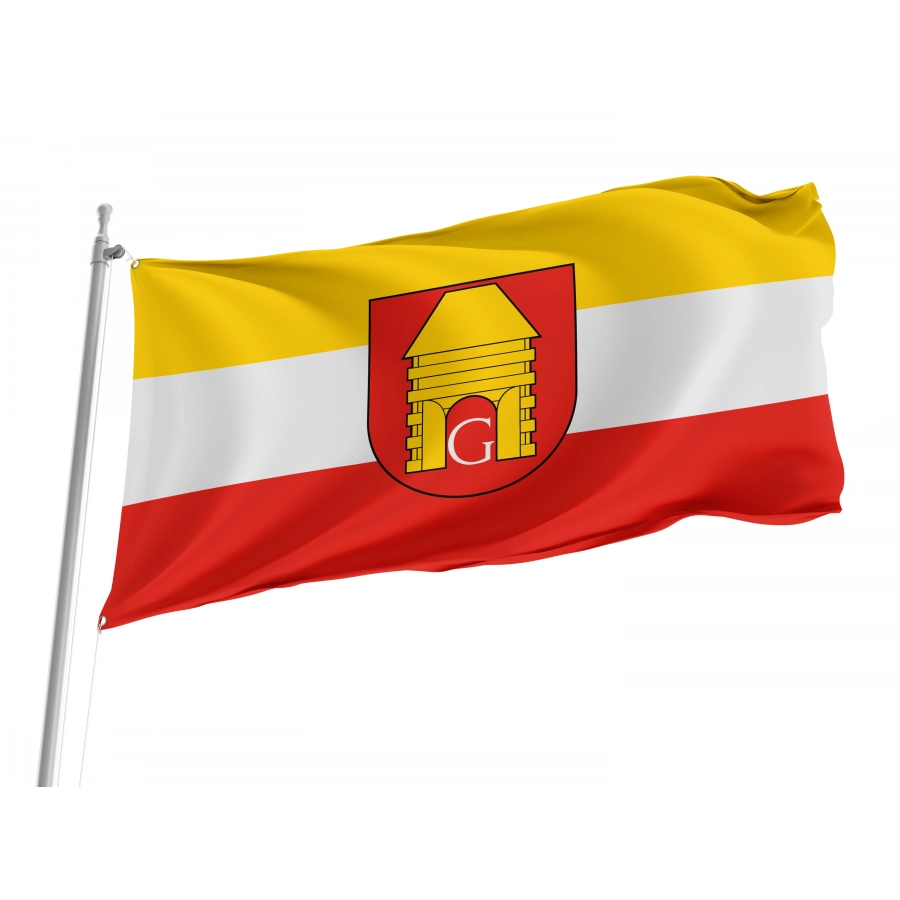 Flag Of Goscino, Patriotic Flags, Unique Design Print, Flags For Indoor & Outdoor Use - High Quality Poland for Indoor and Outdoor Use