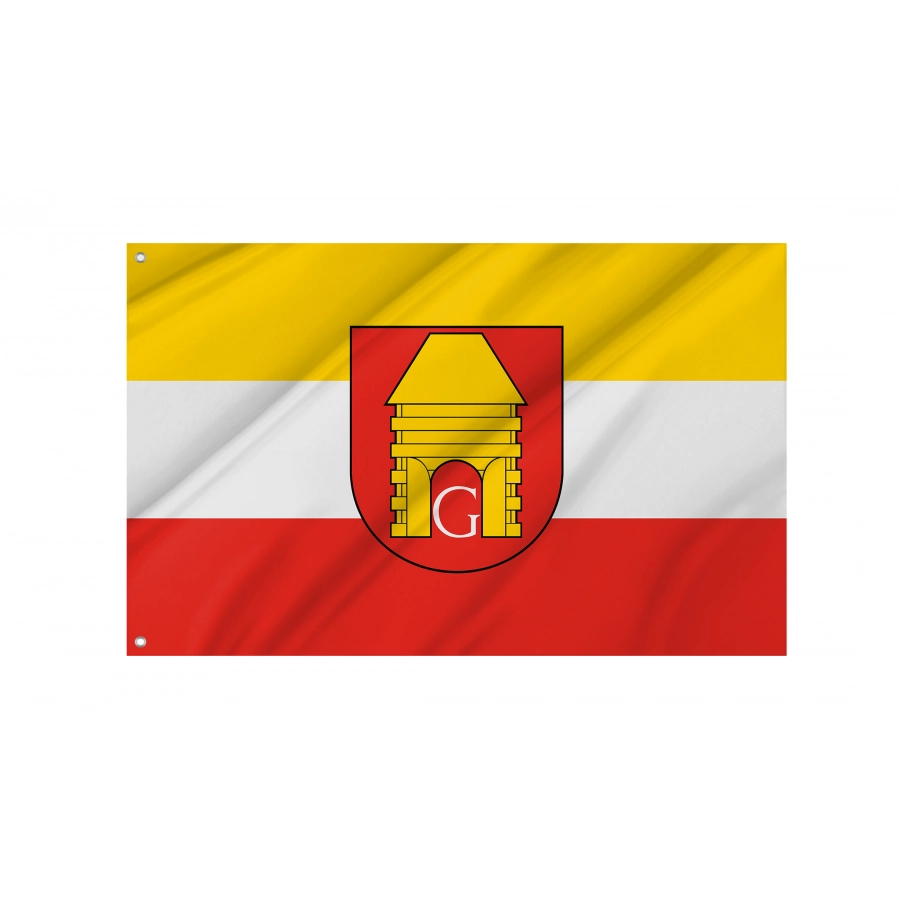 Flag Of Goscino, Patriotic Flags, Unique Design Print, Flags For Indoor & Outdoor Use - High Quality Poland for Indoor and Outdoor Use