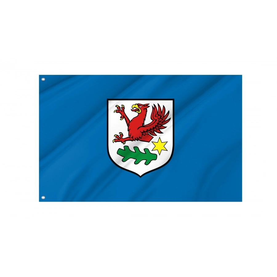 Flag Of Gryfino, Patriotic Flags, Unique Design Print, Flags For Indoor & Outdoor Use - High Quality Poland for Indoor and Outdoor Use