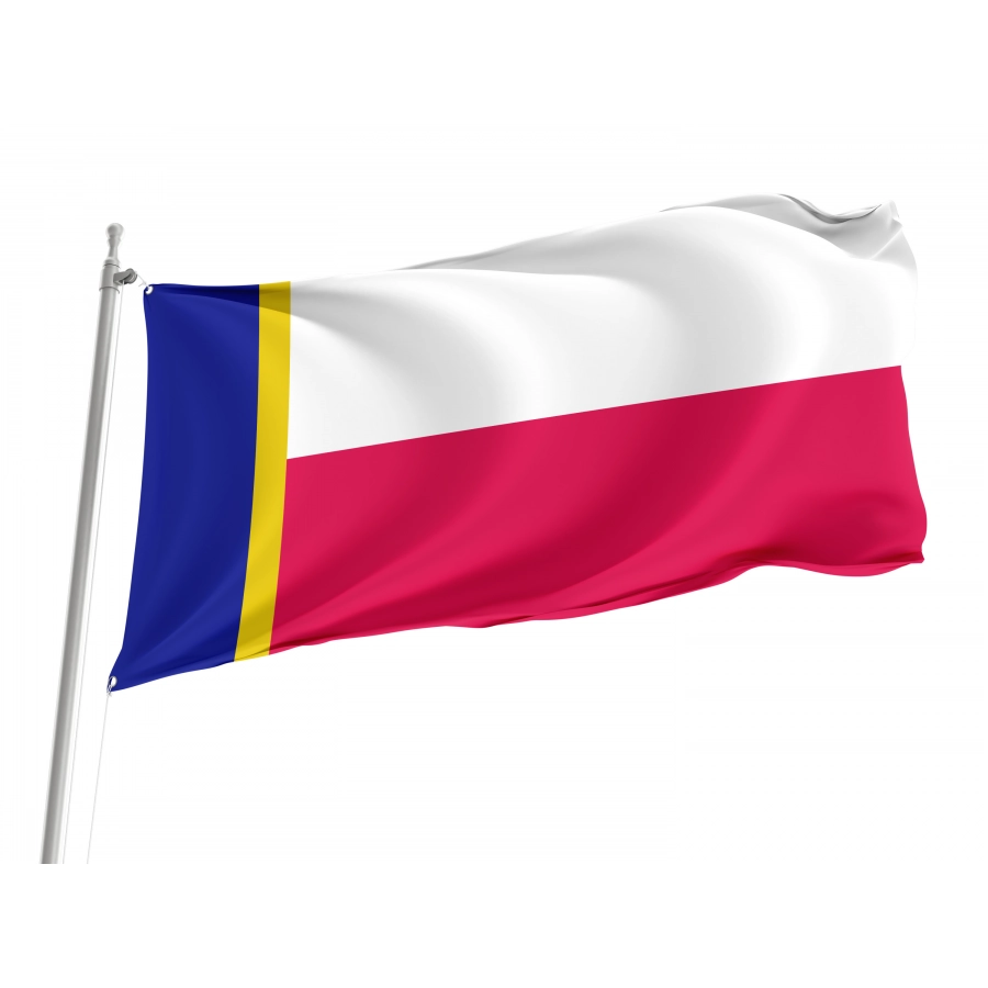 Flag Of Jozefow, Patriotic Flags, Unique Design Print, Flags For Indoor & Outdoor Use - High Quality Poland for Indoor and Outdoor Use