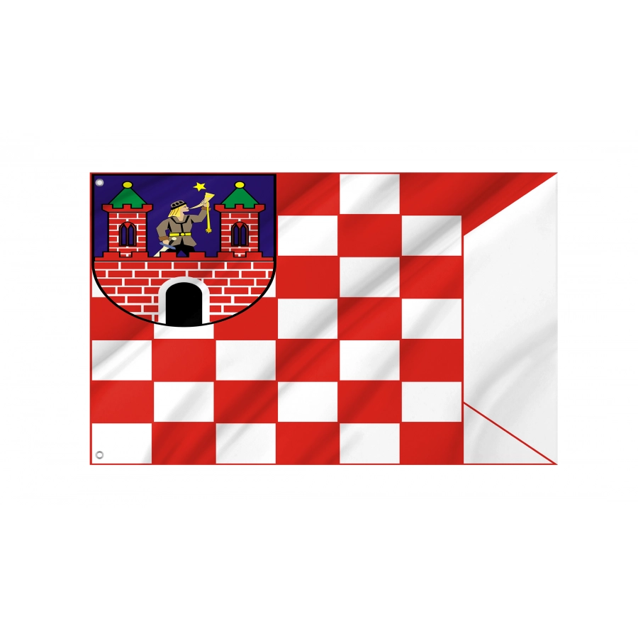 Flag Of Kalisz, Patriotic Flags, Unique Design Print, Flags For Indoor & Outdoor Use - High Quality Poland for Indoor and Outdoor Use