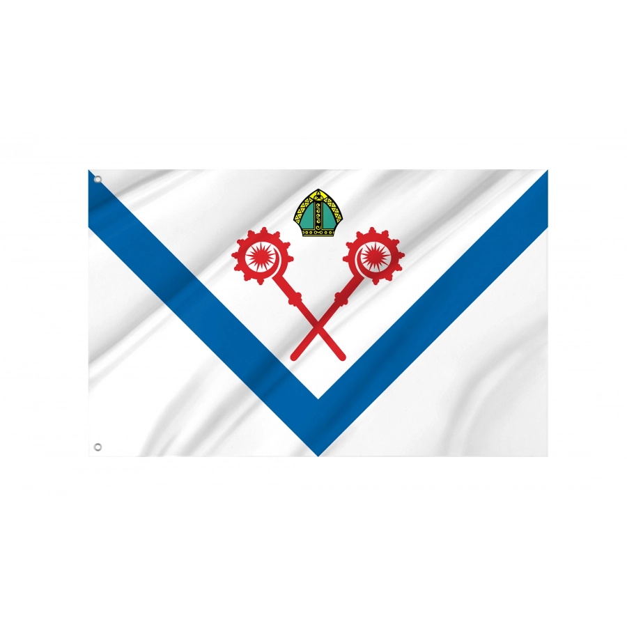 Flag Of Karlino, Patriotic Flags, Unique Design Print, Flags For Indoor & Outdoor Use - High Quality Poland for Indoor and Outdoor Use