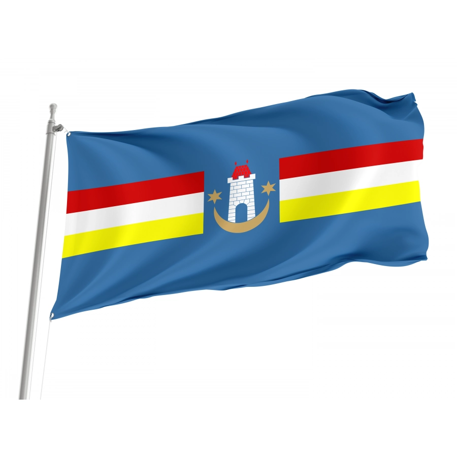 Flag Of Kazimierz Dolny, Patriotic Flags, Unique Design Print, Flags For Indoor & Outdoor Use - High Quality Poland for Indoor and Outdoor Use